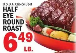 C Town U.s.d.a. Choice Beef Half Eye Round Roast offer