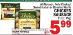 C Town Al fresco chicken sausages offer