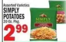 C Town Simply potatoes offer