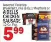 C Town Aidells chicken sausage offer