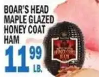 C Town Boar's Head maple glazed honey coat ham offer