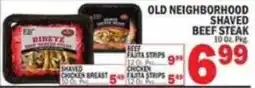 C Town Old Neighborhood Shaved Beef Steak offer