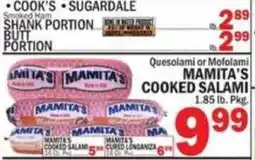 C Town Mamita's cooked salami offer