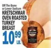 C Town Kretschmar oven roasted turkey breast offer