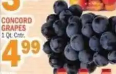 C Town Concord grapes offer