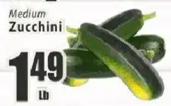 Food Universe Medium Zucchini offer