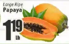 Food Universe Large Ripe Papaya offer