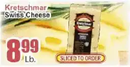 Food Universe Kretschmar swiss cheese offer