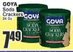 Food Universe Goya soda crackers offer