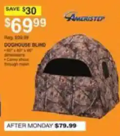 Ameristep doghouse blind