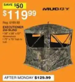 Dunham's Sports Muddy executioner 200 blind offer