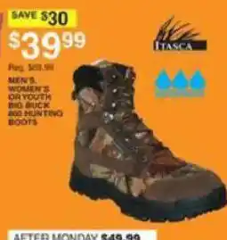 Dunham's Sports Itasca men's women's dry youth big buck 800 hunting boots offer