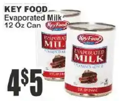 Food Universe Key Food evaporated milk offer