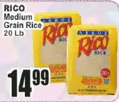 Food Universe Rico medium grain rice offer