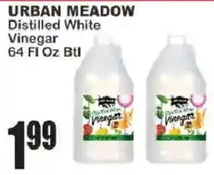 Food Universe Urban meadow distilled white vinegar offer