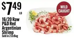Jons International P&D Red Argentinian Shrimp offer