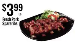 Jons International Fresh Pork Spareribs offer