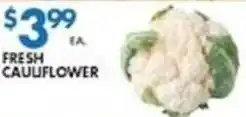 Met Foodmarkets Fresh Cauliflower offer