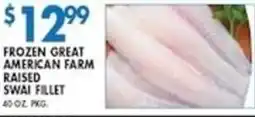 Met Foodmarkets Frozen great american farm raised swai fillet offer
