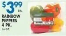 Met Foodmarkets Rainbow Peppers offer
