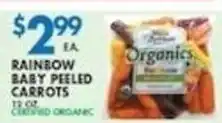 Met Foodmarkets Rainbow Baby Peeled Carrots offer
