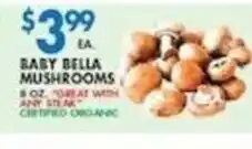 Met Foodmarkets Baby Bella Mushrooms offer