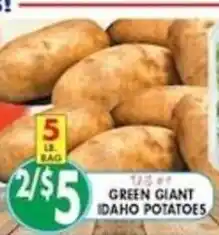 Met Foodmarkets Green Giant Idaho Potatoes offer
