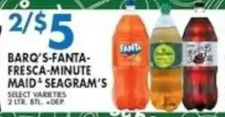 Met Foodmarkets Barq's-Fanta-fresca-minute maid & seagram's offer
