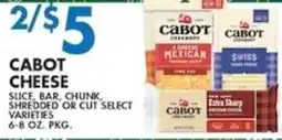 Met Foodmarkets Cabot cheese offer