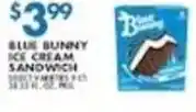 Met Foodmarkets Blue Bunny ice cream sandwich offer