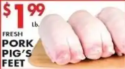Met Foodmarkets Fresh Pork Pig's Feet offer