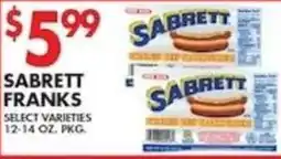 Met Foodmarkets Sabrett franks offer