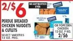 Met Foodmarkets Perdue breaded chicken nuggets & cutlets offer