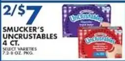 Met Foodmarkets Smucker's Uncrustables offer