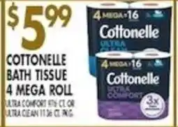 Met Foodmarkets Cottonelle bath tissue offer