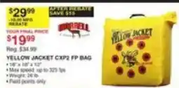 Dunham's Sports Bullard yellow jacket cxp fp bag offer