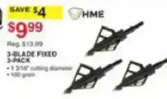 Dunham's Sports Hme 3-blade fixed offer
