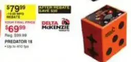 Dunham's Sports Delta mckenzie predator 18 offer