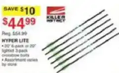 Dunham's Sports Killer Instinct Hyper Lite offer