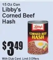 Super Fresh Libby's corned beef hash offer