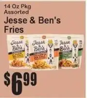 Super Fresh Jesse & Ben's Fries offer