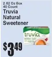 Super Fresh Truvia natural sweetener offer