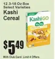 Super Fresh Kashi cereal offer