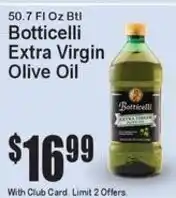 Super Fresh Botticelli extra virgin olive oil offer
