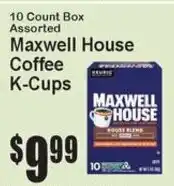 Super Fresh Maxwell House Coffee K-Cups offer