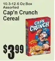 Super Fresh Cap'n Crunch Cereal offer