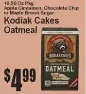 Super Fresh Kodiak Cakes Oatmeal offer