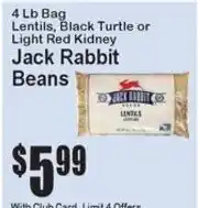 Super Fresh Jack Rabbit Beans offer