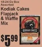 Super Fresh Kodiak Cakes Flapjack & Waffle Mix offer