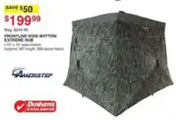 Dunham's Sports Ameristep Frontline Wide-Bottom Extreme Hub offer